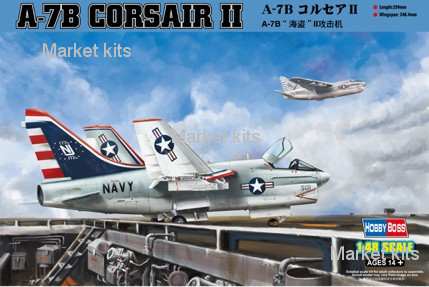 

Штурмовик A-7B Corsair II 1:48 Hobby Boss (HB80343)