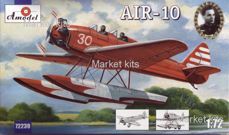 

Тренировочный самолет Yakovlev AIR-10 1:72 AMODEL (AMO72239)