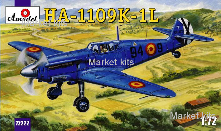 

Испанский истребитель HA-1109-K1L 1:72 AMODEL (AMO72222)