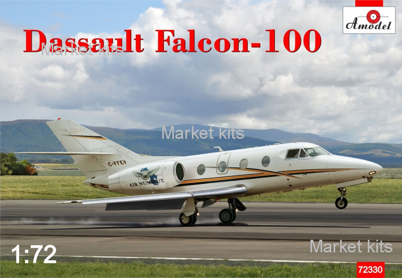 

Самолет Dassault Falcon-100 1:72 AMODEL (AMO72330)