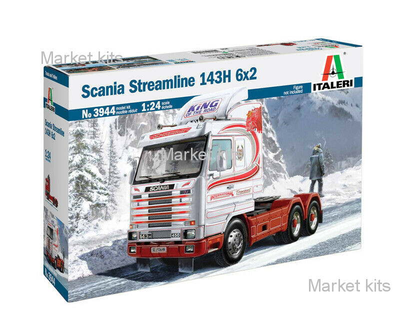 

Грузовик SCANIA Streamline 143H (6x2) 1:24 ITALERI (IT3944)