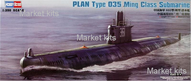 

Субмарина PLAN Type 035 Ming Class 1:350 Hobby Boss (HB83517)