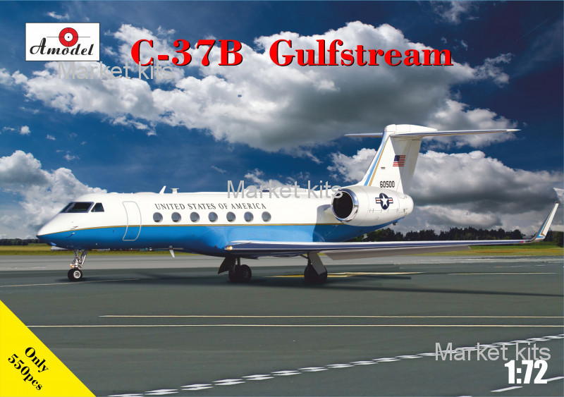 

Самолет бизнес-класса C-37b Gulfstream 1:72 AMODEL (AMO72327)