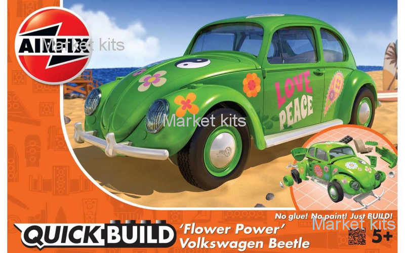 

Фольксваген Жук “Flower Power” Airfix (AIR-J6031)