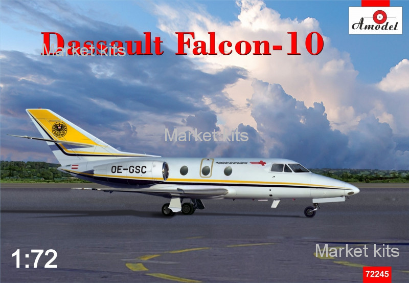 

Самолет Dassault Falcon-10 1:72 AMODEL (AMO72245)