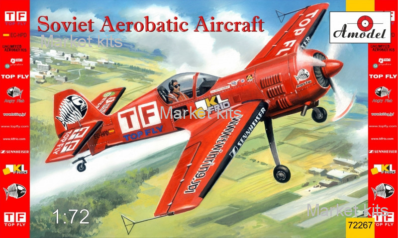 

Пилотажный самолет Сухой Су-26 1:72 AMODEL (AMO72267)