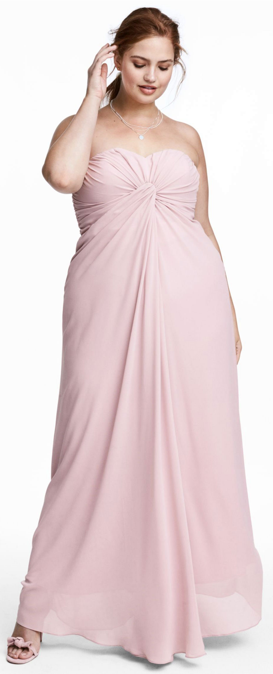 

Платье H&M KK5617296 56 Розовое