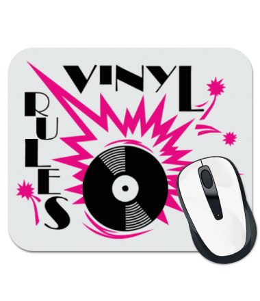 

Коврик для мыши Vinil Rules