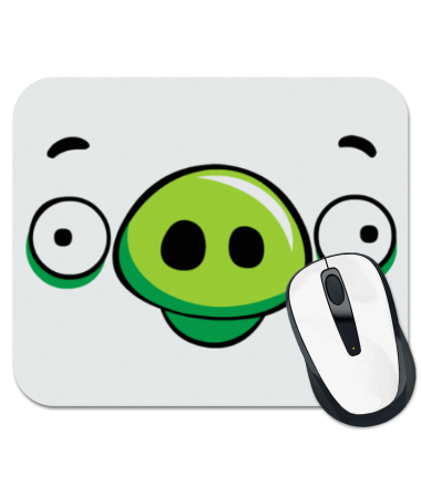 

Коврик для мыши Angry Birds Pig Face