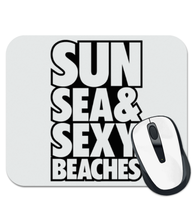 

Коврик для мыши Sun Sea & Sexy Beaches