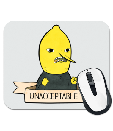 

Коврик для мыши Lemongrab!