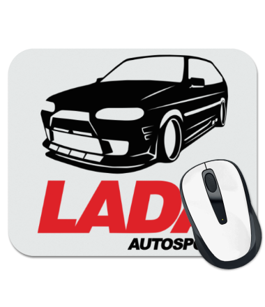 

Коврик для мыши Lada autosport 1