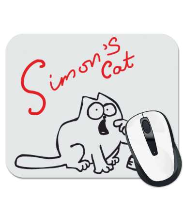 

Коврик для мыши Simon's Cat 2