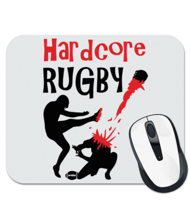 

Коврик для мыши Hardcore rugby