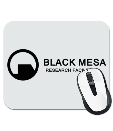 

Коврик для мыши Black Mesa 1