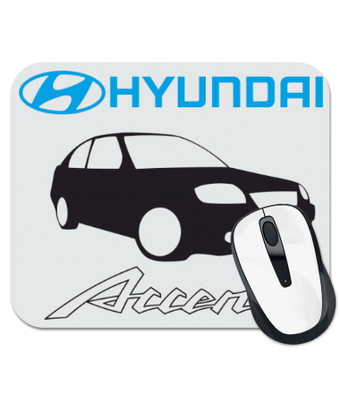 

Коврик для мыши Hyundai Accent