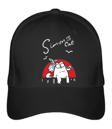 

Бейсболка (кепка) Simon's Cat Черный 7