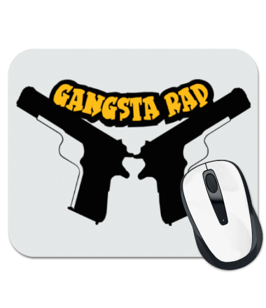 

Коврик для мыши Gangsta Dad