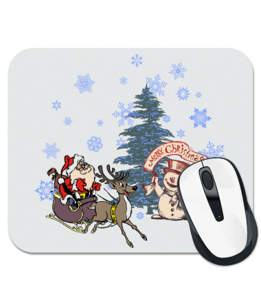 

Коврик для мыши Merry Christmas 2