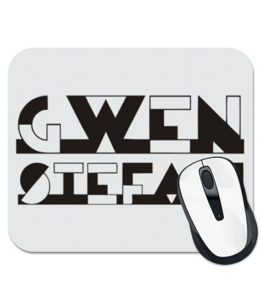 

Коврик для мыши Gwen Stefani