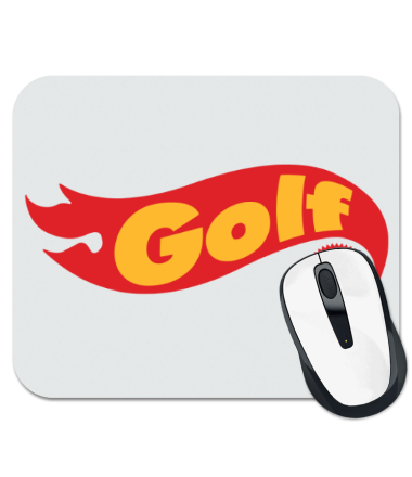 

Коврик для мыши Golf GTI hot wheels