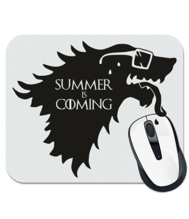 

Коврик для мыши Summer is coming