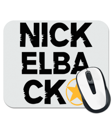 

Коврик для мыши Nickelback Star