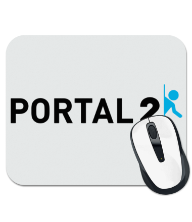 

Коврик для мыши Portal 2