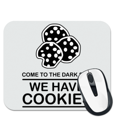 

Коврик для мыши Come to DS we have Cookies