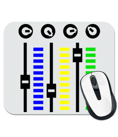 

Коврик для мыши DJ Mixer
