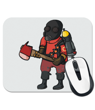 

Коврик для мыши Pyro comics - TF2