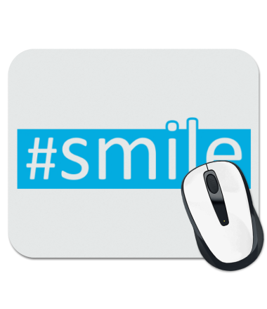 

Коврик для мыши #smile