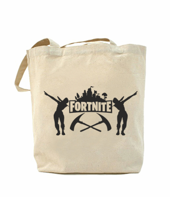 

Эко-сумка, шоппер с принтом повседневная Fortnite dancing logo