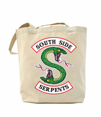 

Эко-сумка, шоппер с принтом повседневная South Side Serpents