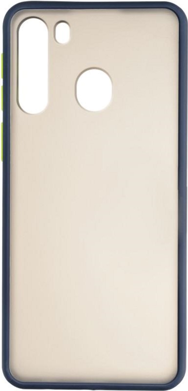 

Панель Gelius Bumper Mat Case для Samsung Galaxy A21 (A215) Blue