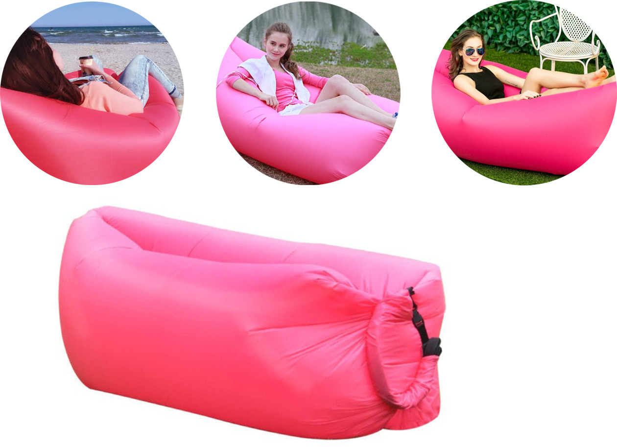 

Надувной гамак AirSofa розовый (2791)