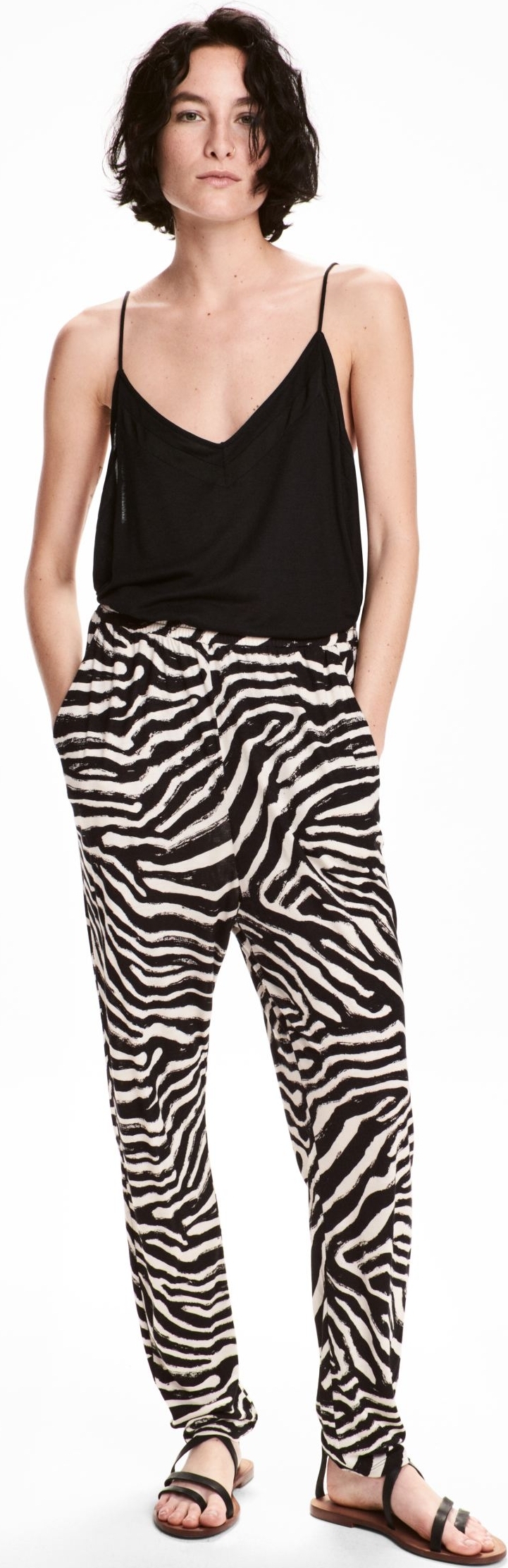 

Брюки H&M 3hm04440003 XS 160/64A Черные