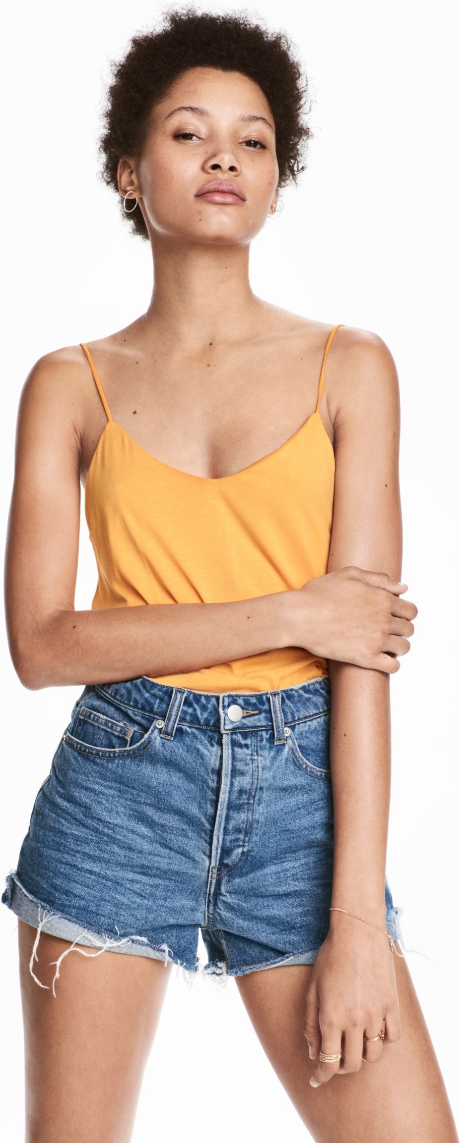 

Майка H&M 3hm06110045 XL Желтая