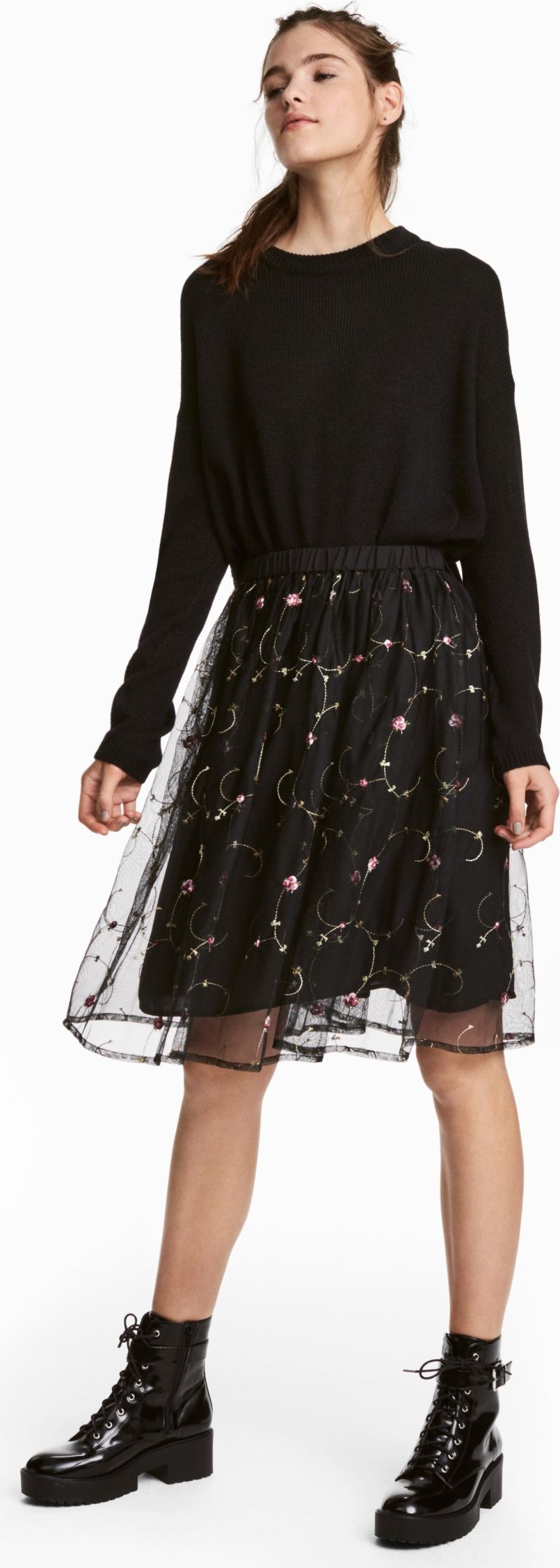 

Юбка H&M 3hm08110181 34 Черная