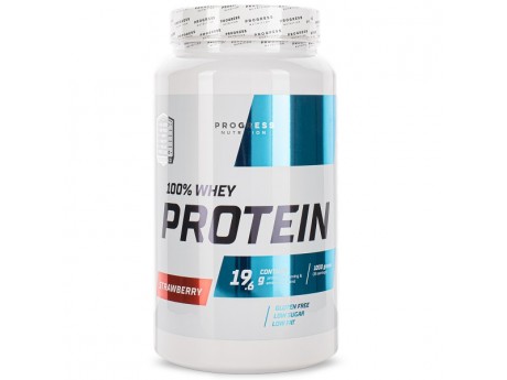 

Протеин Progress Nutrition Whey Protein 1000 грамм Вкус Клубника