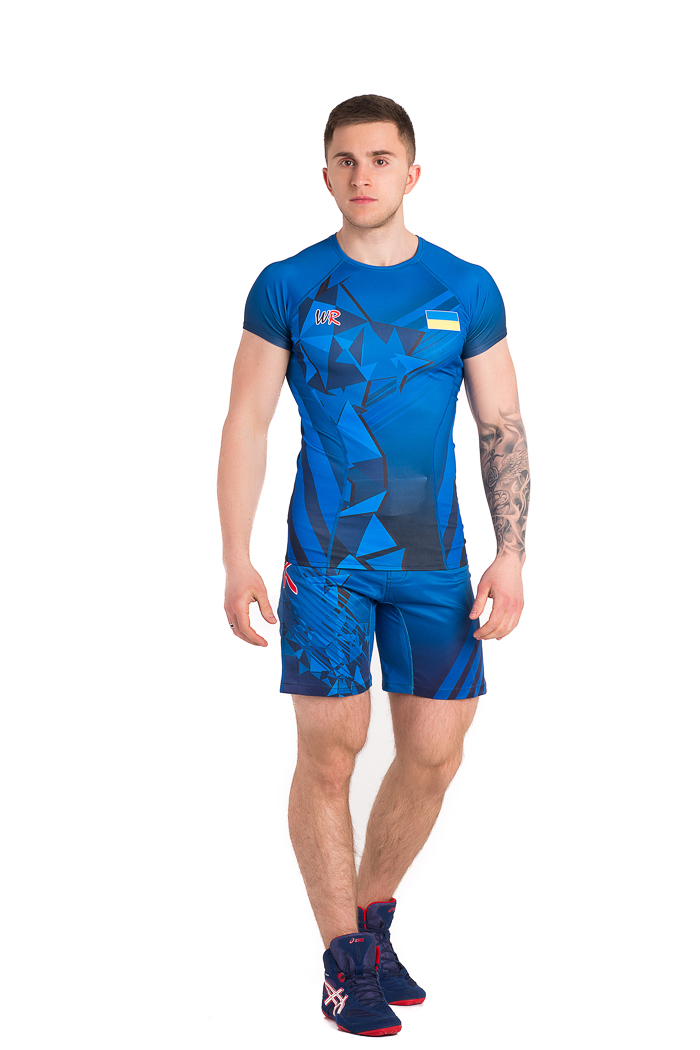 

Тренировочный комлект WR Wrestling Accessories Стекло M Синий