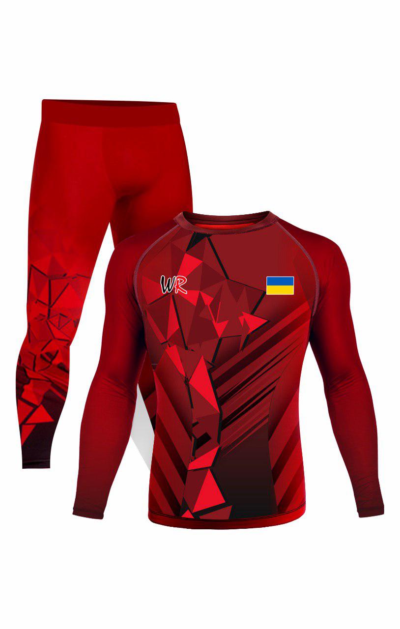 

Компрессионное белье WR Wrestling Accessories Стекло XL Красное