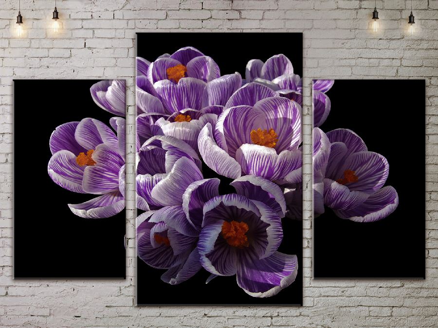 

Модульная картина ArtStar цветы ADFL0063 размер 70 х 105 см