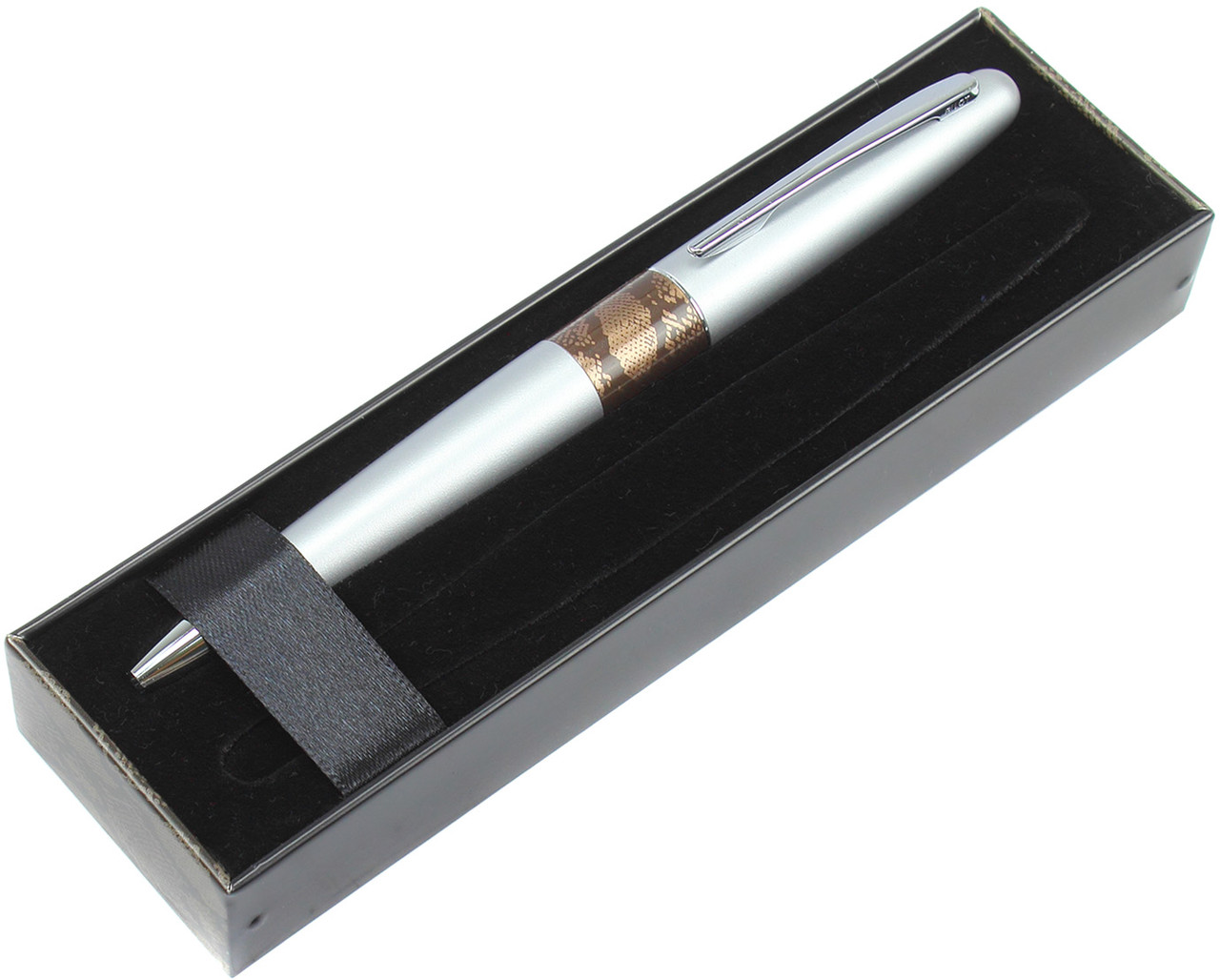 

Ручка кап. "Pilot" №BPMR2-M-PTN-L-E з повор.,метал.,в подар. футлярі,синя