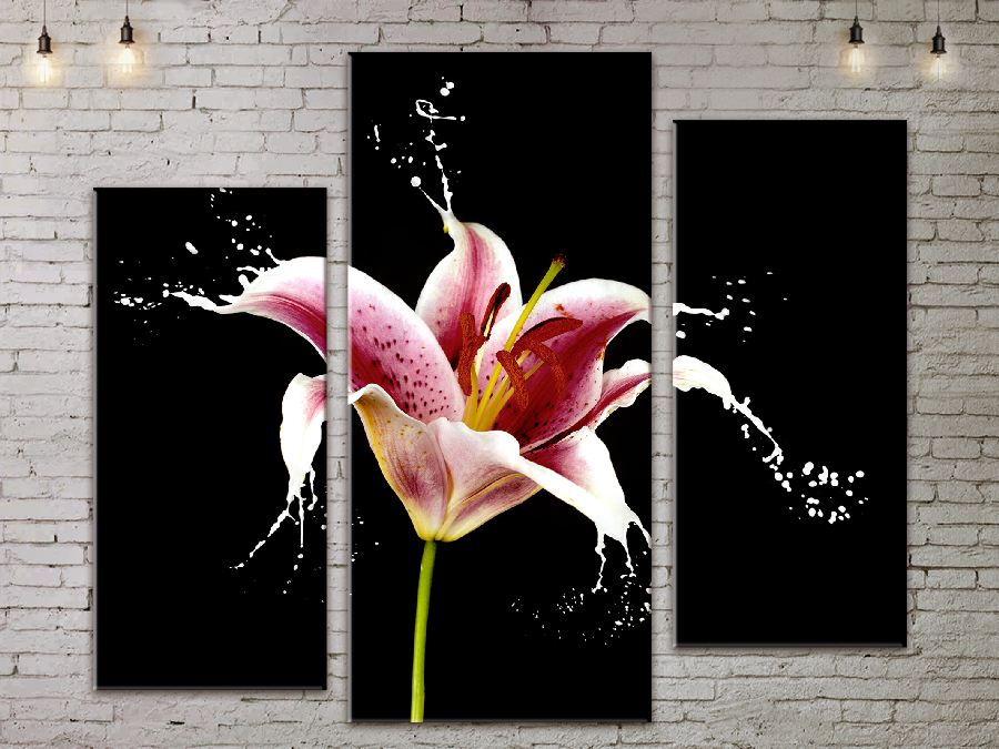 

Модульная картина ArtStar цветы ADFL0210 размер 95 х 120 см