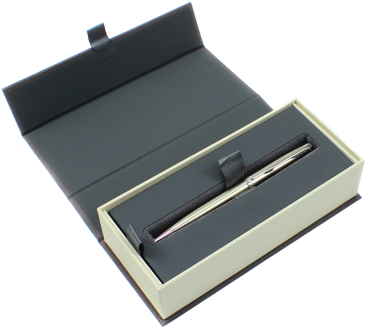 

Ручка кульк. "Parker Sonnet" 17 Stainless Steel №84232 хром