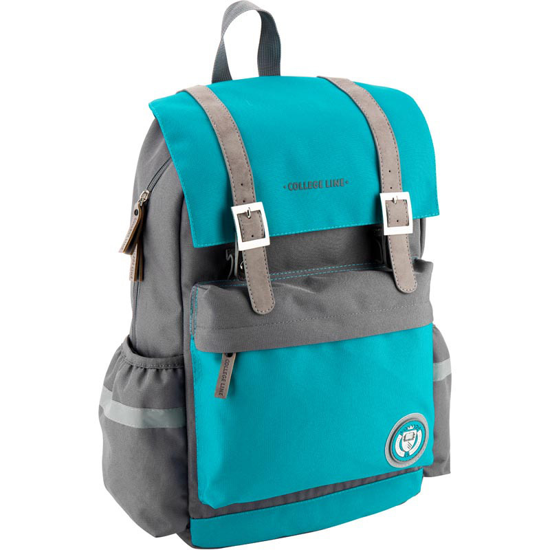 

Рюкзак подростковый Kite 890 College Line K18-890L-2 Серо-голубой