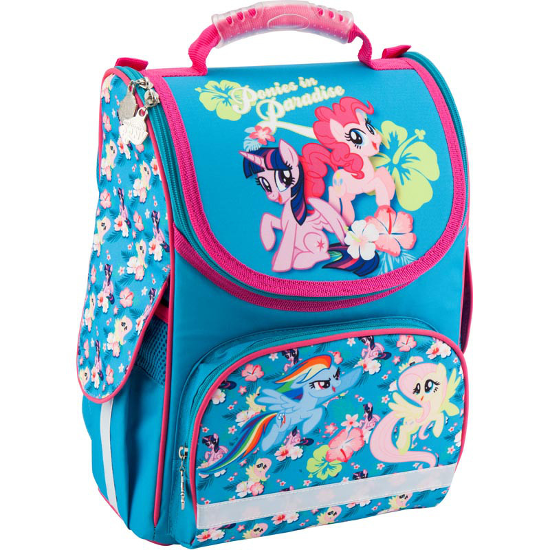 

Рюкзак школьный каркасный Kite 501 My Little Pony LP18-501S-1 Голубой
