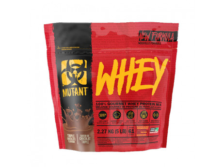 

Протеин Mutant WHEY 2.27кг Вкус Тройной шоколад