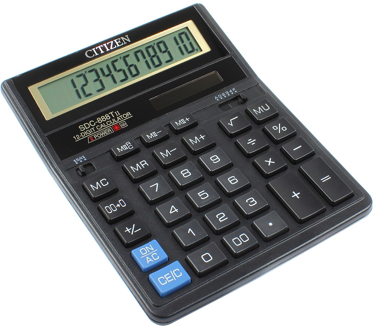 

Калькулятор "Citizen" №SDC-888T (12-розряд.)(10)(40)